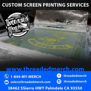 Quality Screen Printing, Waterbased, Plastisol,  Specialty Inks